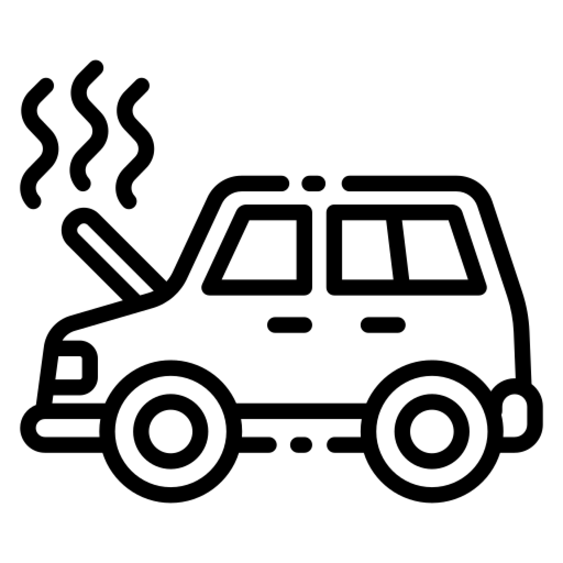 Transport for non-running vehicles